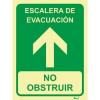 Aman.pt - Escalera de evacuacin | No obstruir 