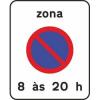 Aman.pt - G2b - zona de estacionamento proibido 8-20h