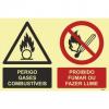 Aman.pt - Perigo gases combustíveis | Proibido fumar ou fazer lume
