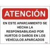 Aman.pt - Atención En este aparcamiento se hecha la responsabilidad por hurtos o daños en los vehículos