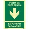 Aman.pt - Porta de emergncia | Empurrar para abrir