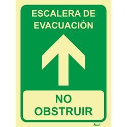 Aman.pt - Escalera de evacuacin | No obstruir 