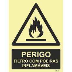 Aman.pt - W021 Perigo filtro com poeira inflamvel