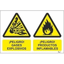 Aman.pt - Peligro! Gases explosivos | Peligro! Productos inflamables
