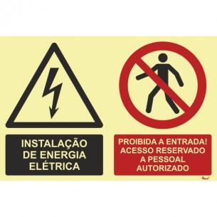 Aman.pt - Instalao de energia eltrica | Proibida a entrada! Acesso reservado a pessoal autorizado