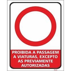 Aman.pt - [ Outlet ] Proibida a passagem a viaturas excepto as previamente autorizadas