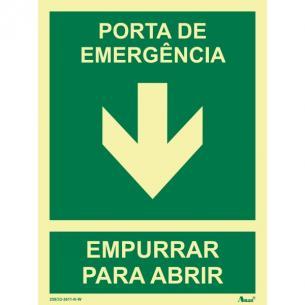 Aman.pt - Porta de emergncia | Empurrar para abrir