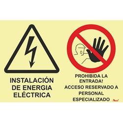 Aman.pt - Instalacin de energia elctrica | prohibida la entrada! acceso reservado a personal especializado
